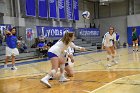 VB vs WSU  Wheaton Women's Volleyball vs Worcester State University. - Photo by Keith Nordstrom : Wheaton, Volleyball